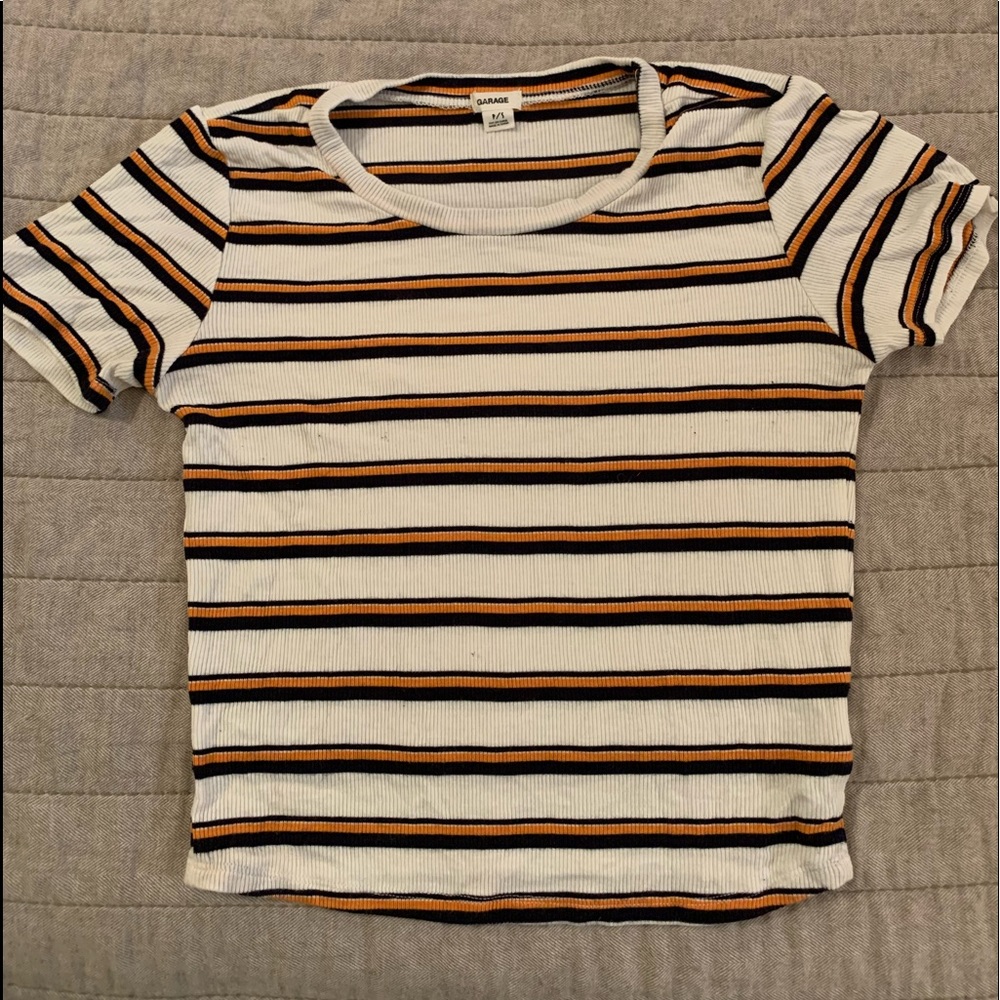 stripped t-shirt